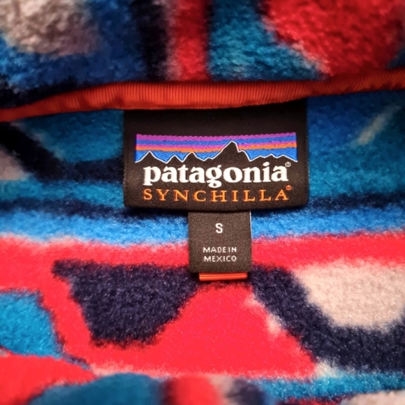 Patagonia Lightweight Synchilla Snap-T Fleece Pullover Delta Navy Blue Men's S - Picture 5 of 16